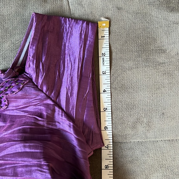 Women’s purple formal blouse size XL - Picture 11 of 11